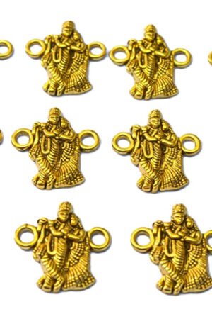 RADHA KRISHNA CHARMS-50 PCS